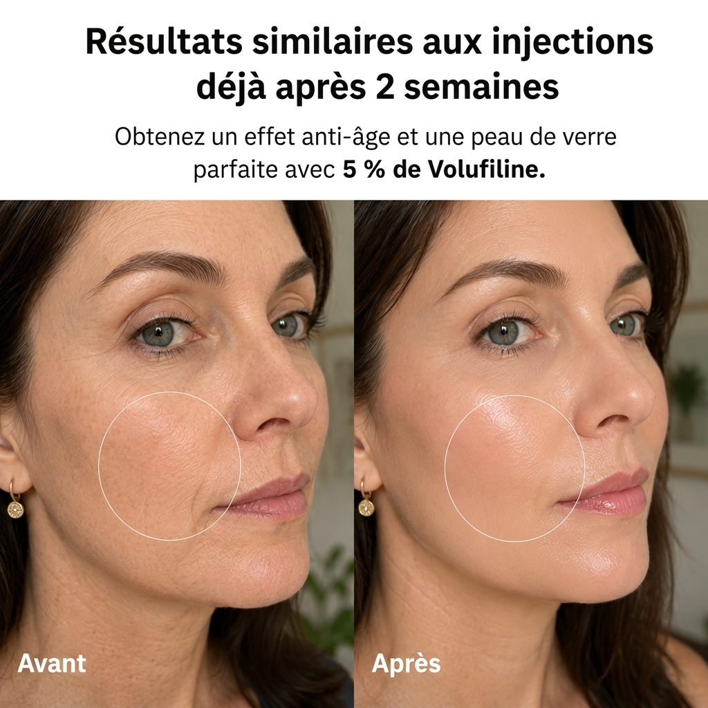 Sérum pour peaux matures aux collagène coréens